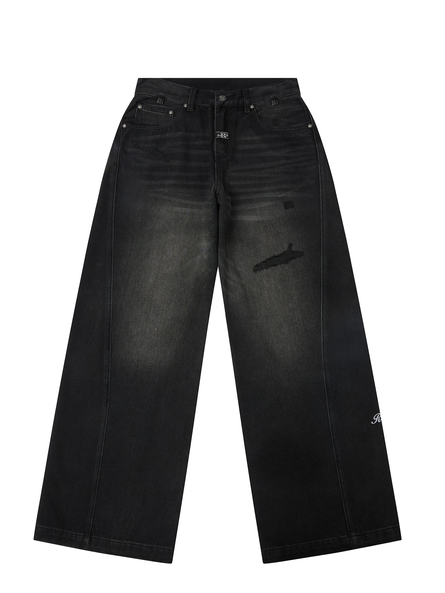 Twisted  Black Vintage Jeans