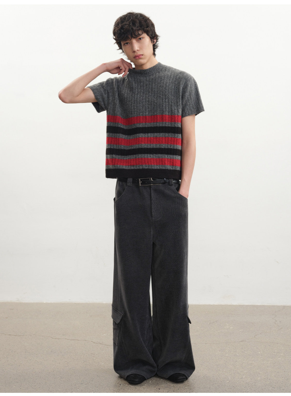 Twill Corduroy loose Pants