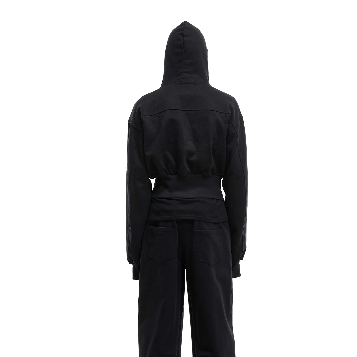 Versatile Cropped Hoodie