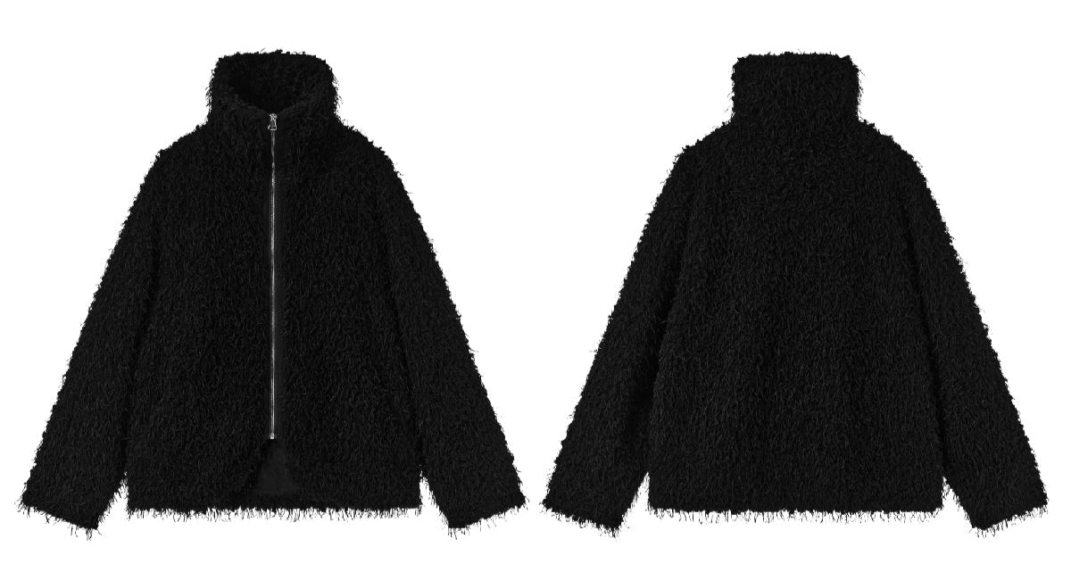 Special "rag" thick jacket