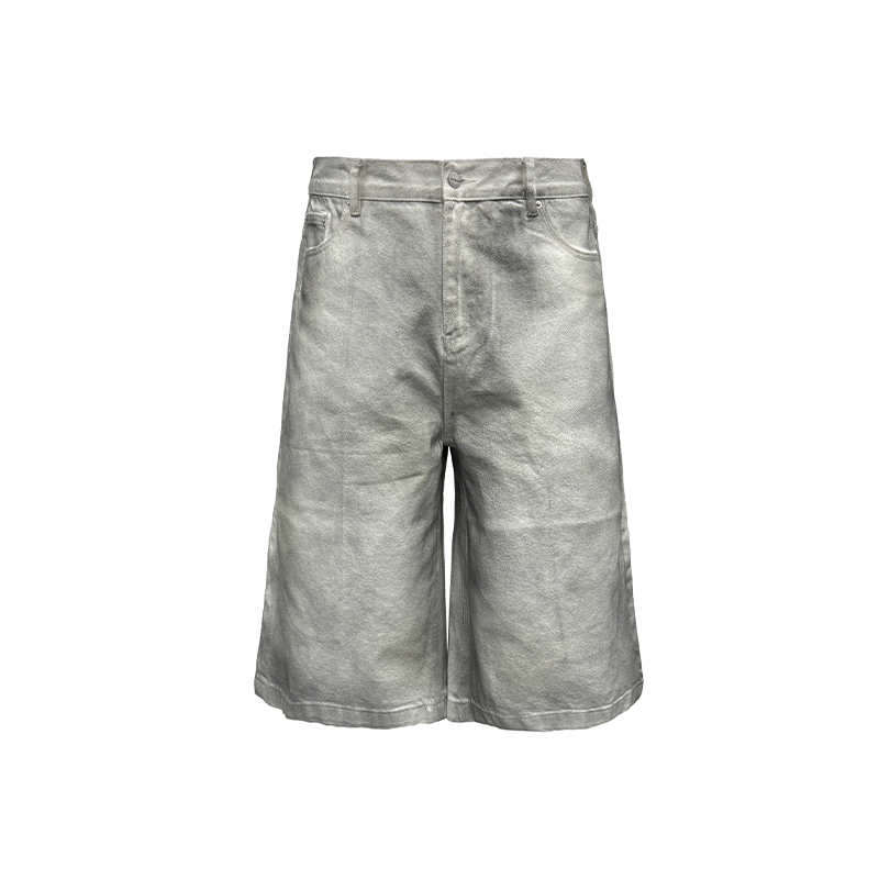 Dirty White Calf Jorts
