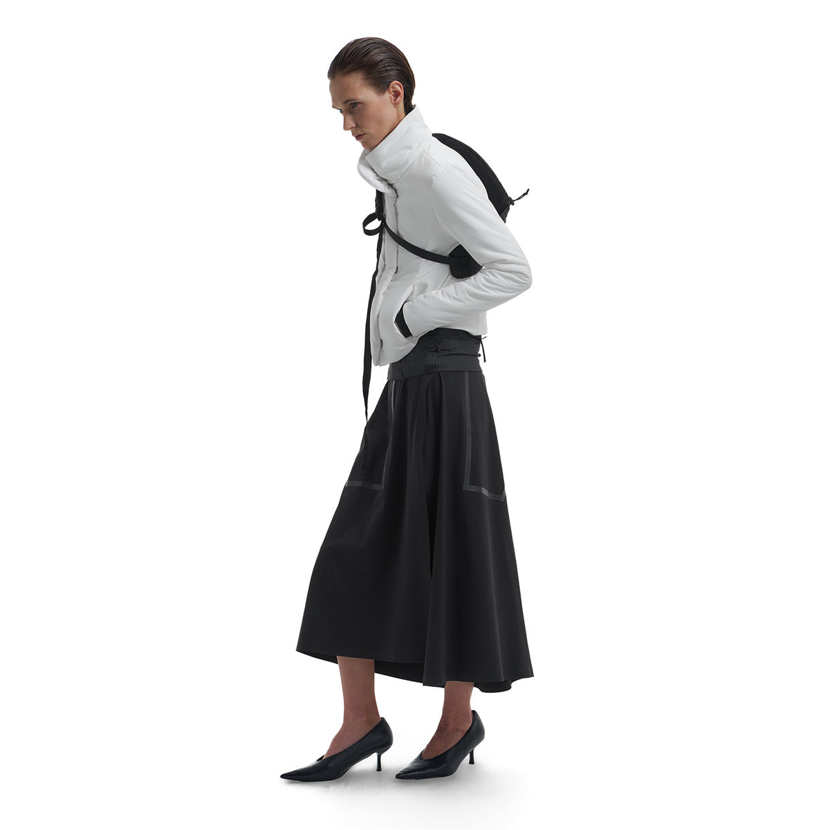 3D Cut Water-Repellent Cotton Jacket