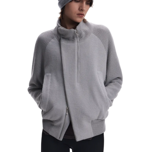 Faux Wool Cardigan Jacket