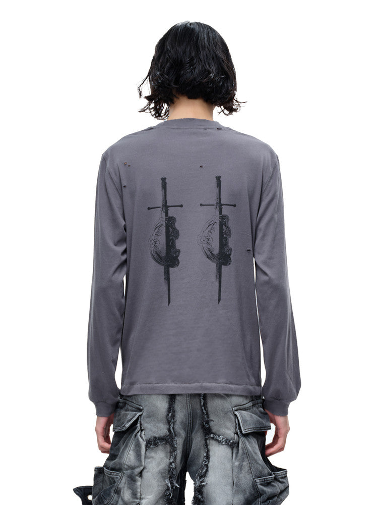 Dawn Moonlight Sword Shield Long Sleeves