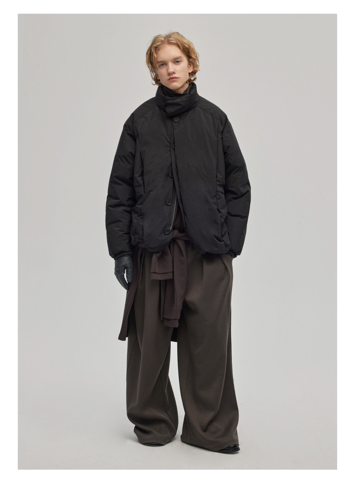 Heavy White Duck Down Jacket