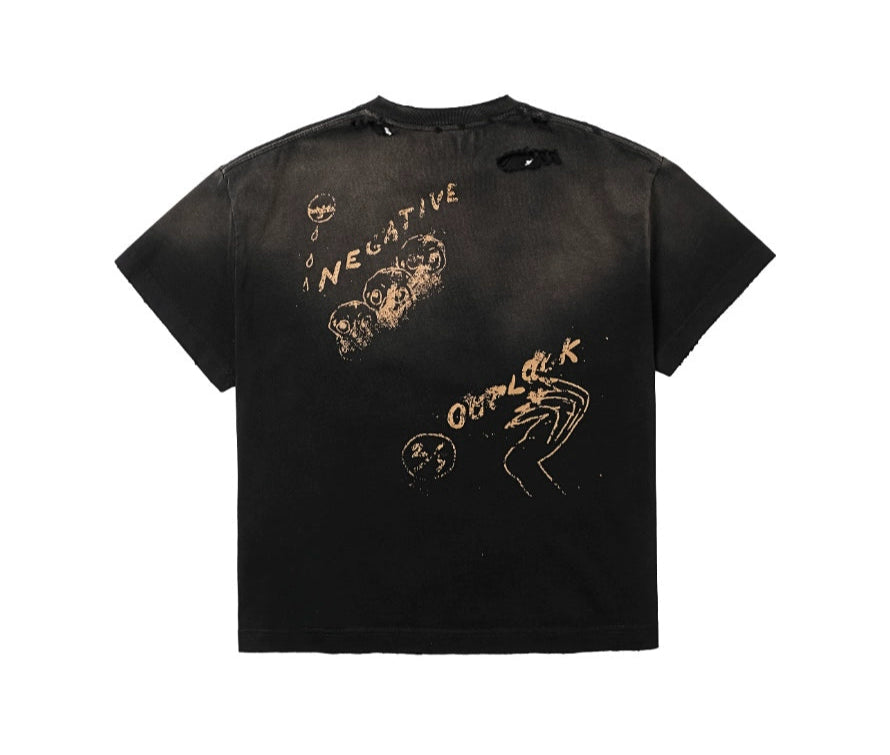 "RIOT" Blood Stain Vampire Short Sleeve T-shirts