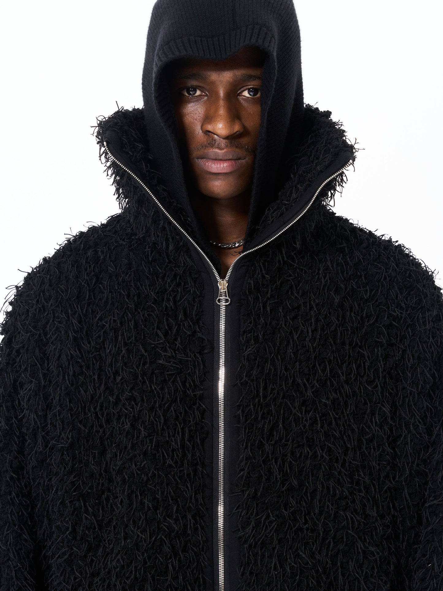 Special "rag" thick jacket
