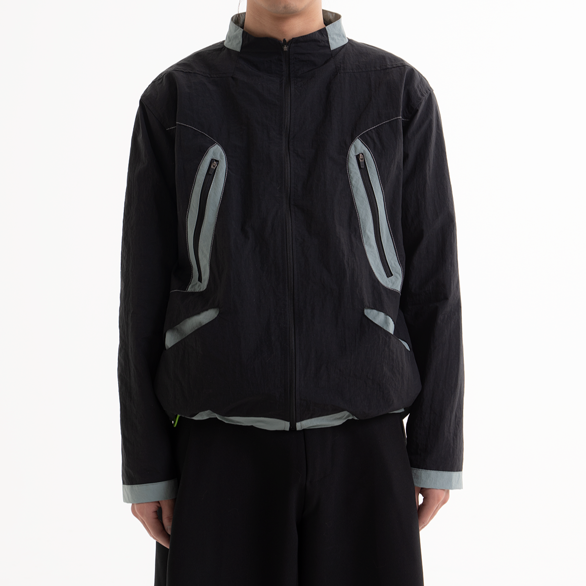 Panelled Windproof Jacket