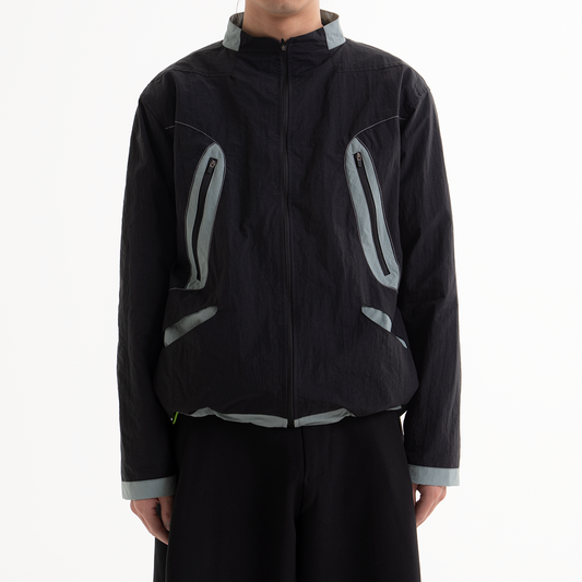 Panelled Windproof Jacket