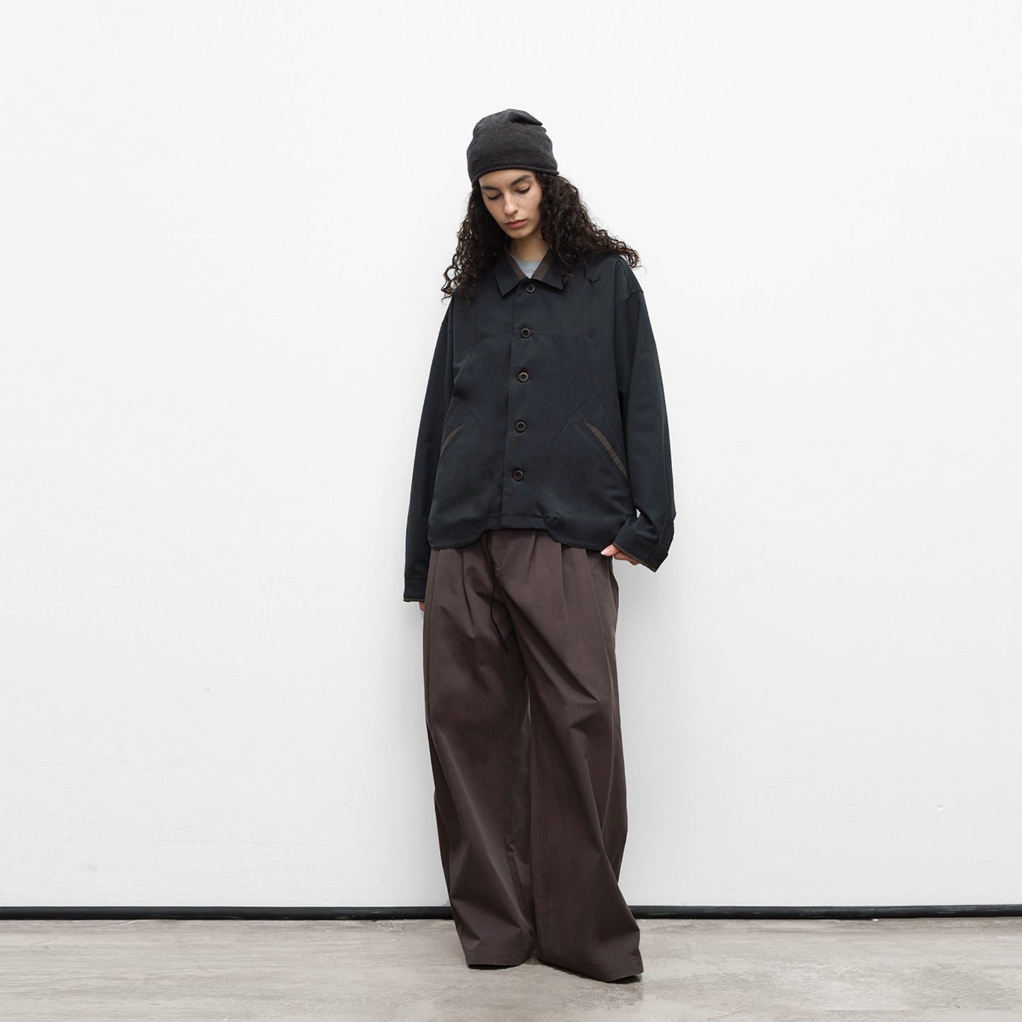 Patch Pocket Cropped Jacket