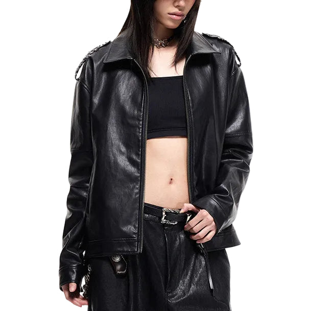 Ashen Hymn Pin-Clasped Jacket