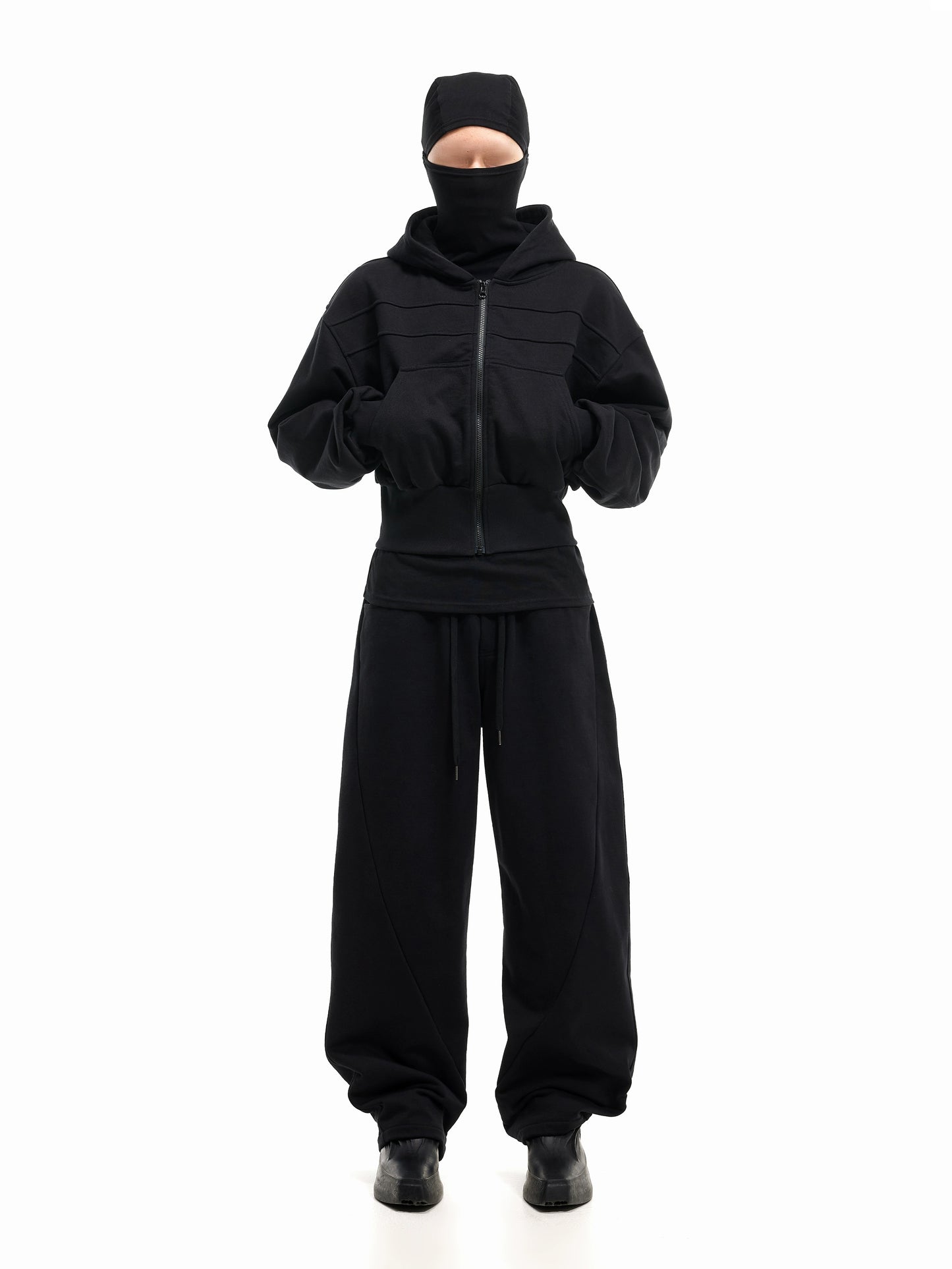 Versatile Cropped Hoodie