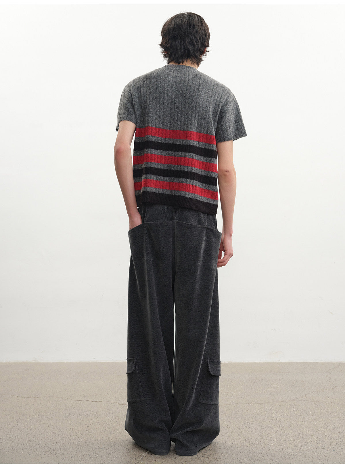 Twill Corduroy loose Pants