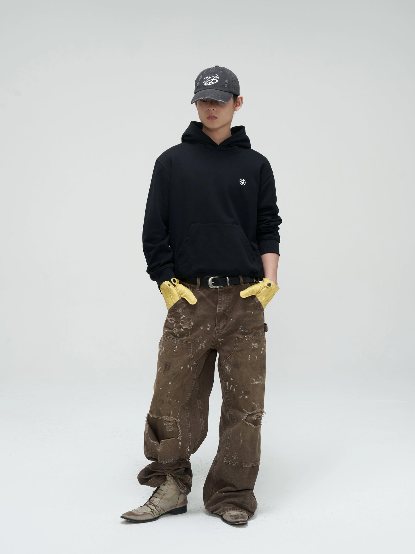 Vintage Washed Garment Dye Cargo Pants