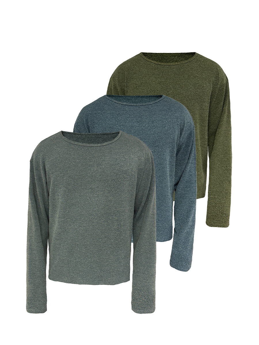lazy boat neck Knit