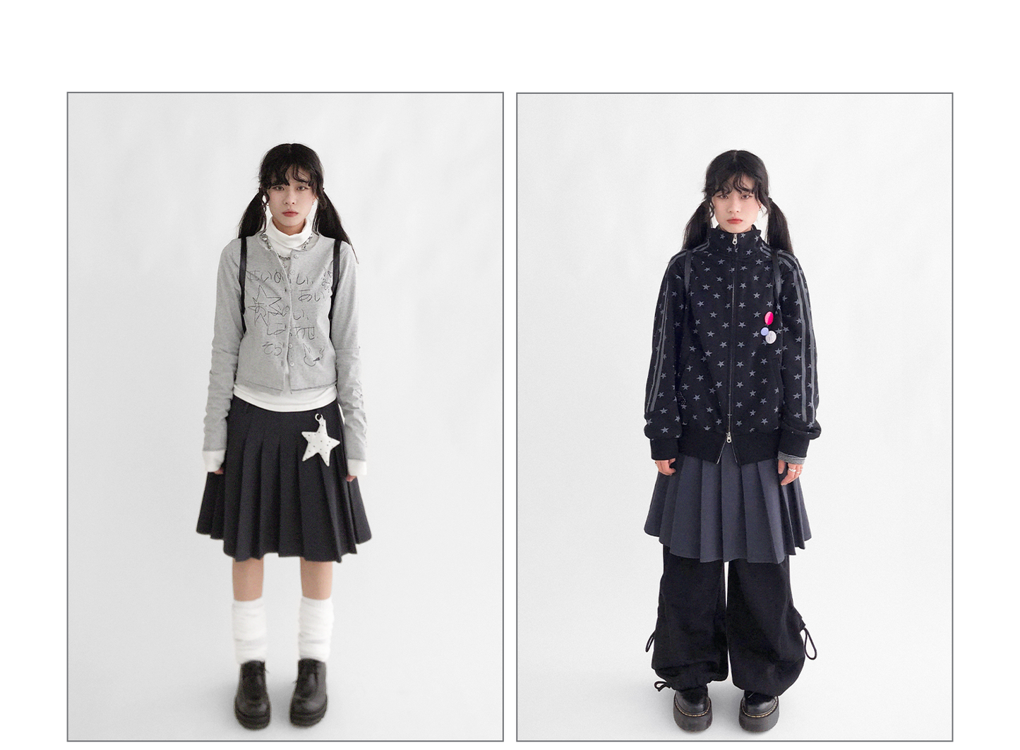 Pleated skirt