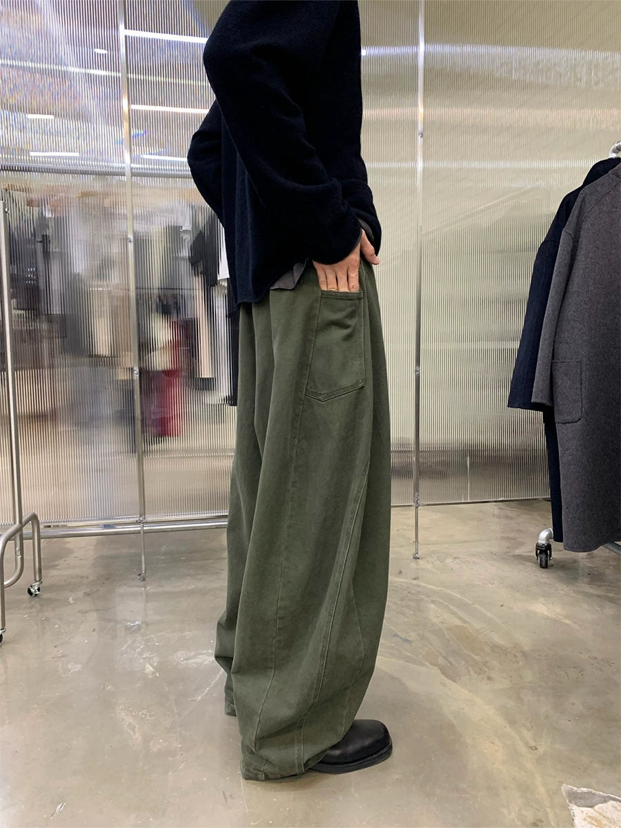 Washed Baggy Jeans