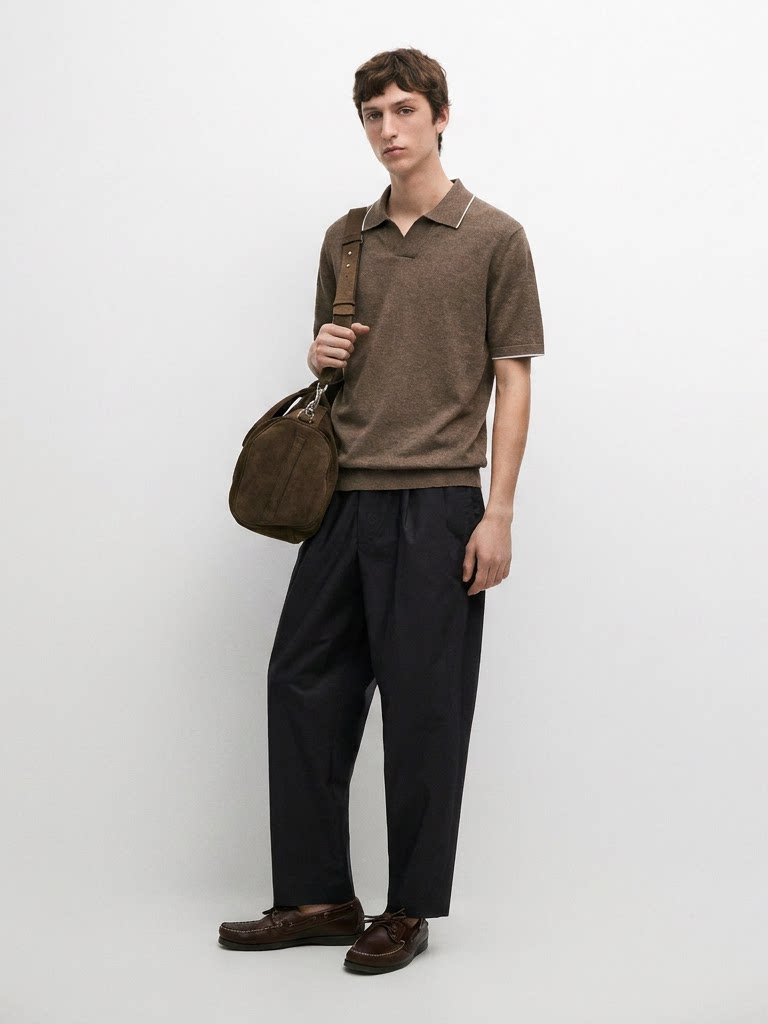 Linen Polo Shirt