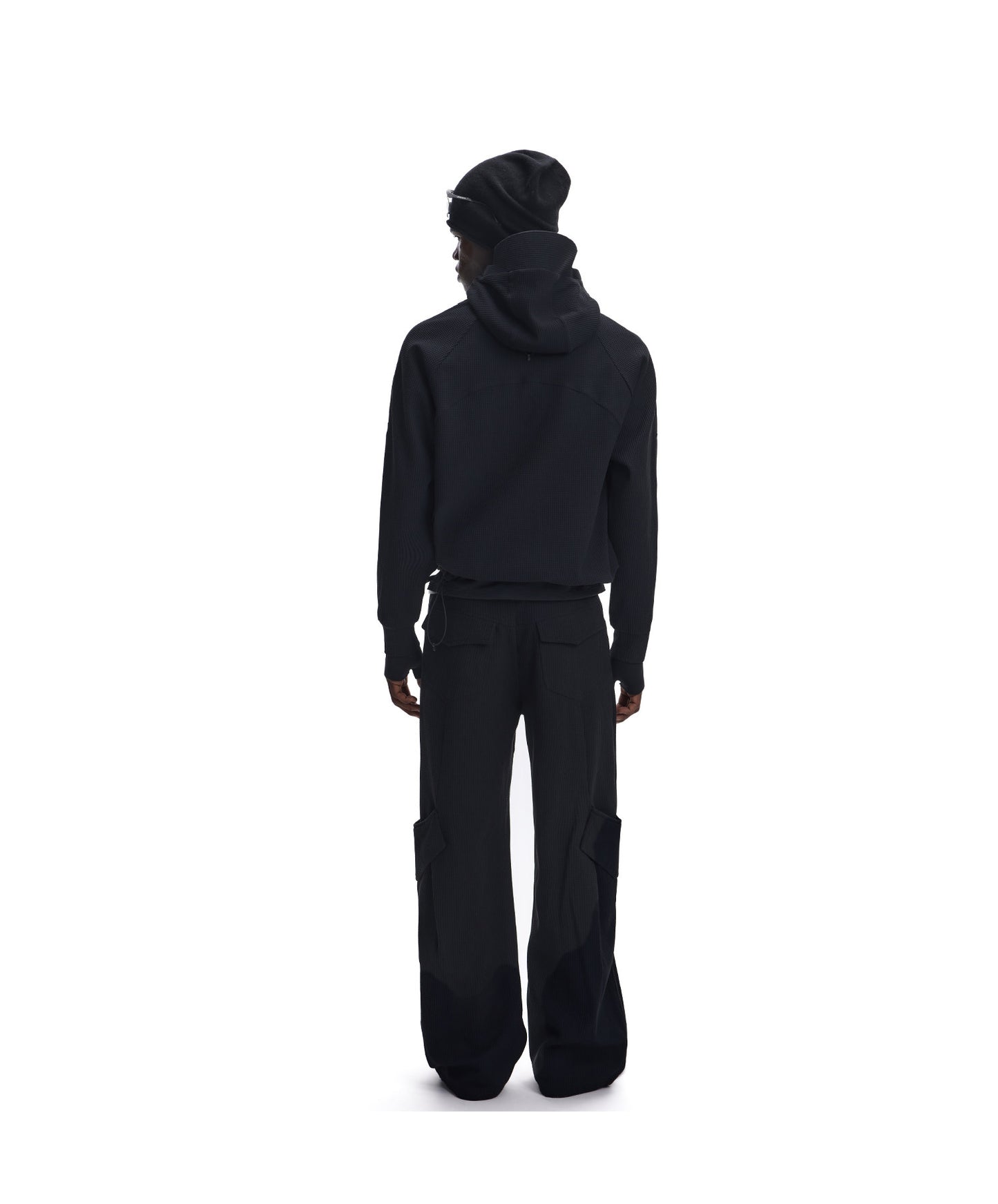 Waffle Windproof Sweatshirt