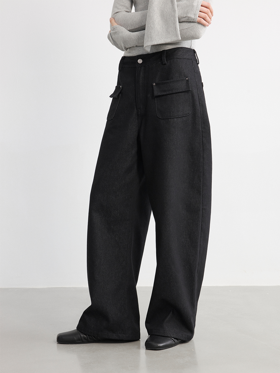 Front Flip Pocket Scimitar Trouser