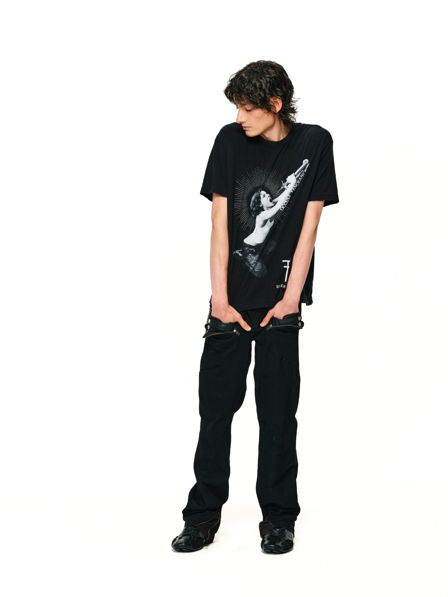T-Pocket Spiral Slim Fit pants