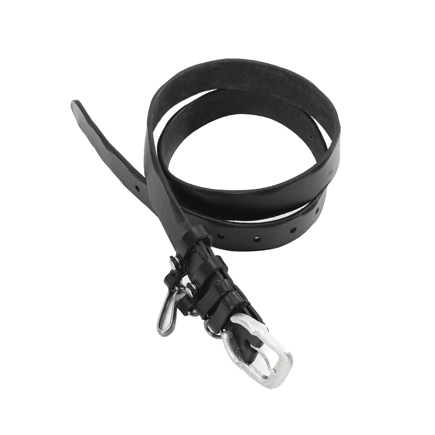 Multi-ring plant kneaded leather belt
