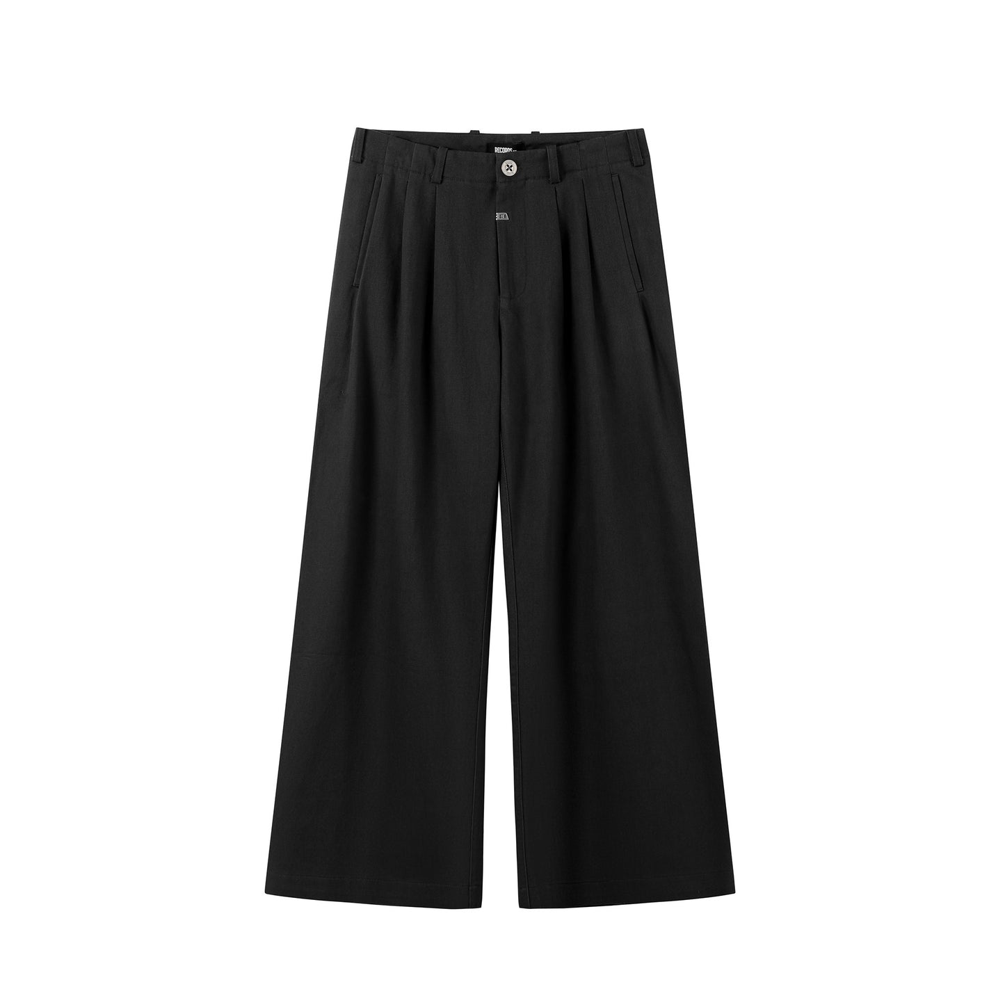 Midnight Wide-Leg Casual Pants