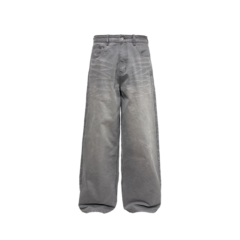 Sun-dried washed Cow 13.OZ Jeans