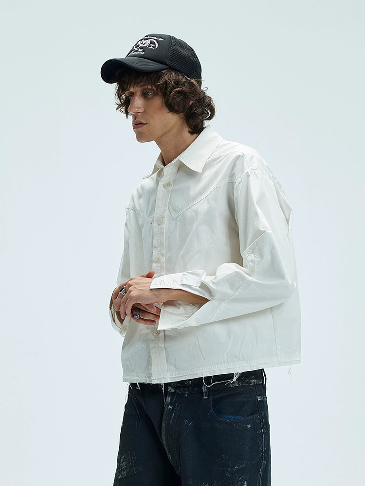 Beard Shape Long Sleeve Shirt