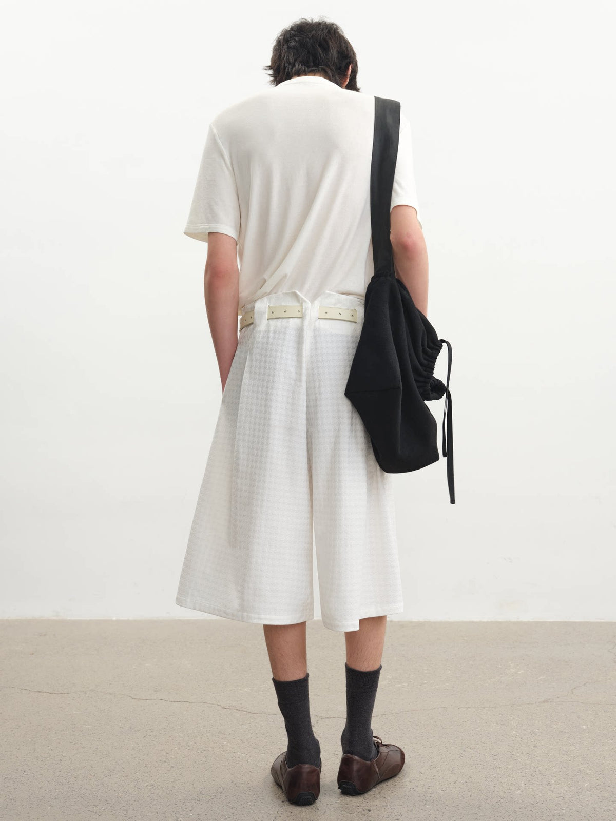 JCAESAR Patchwork Wax Texture Bag