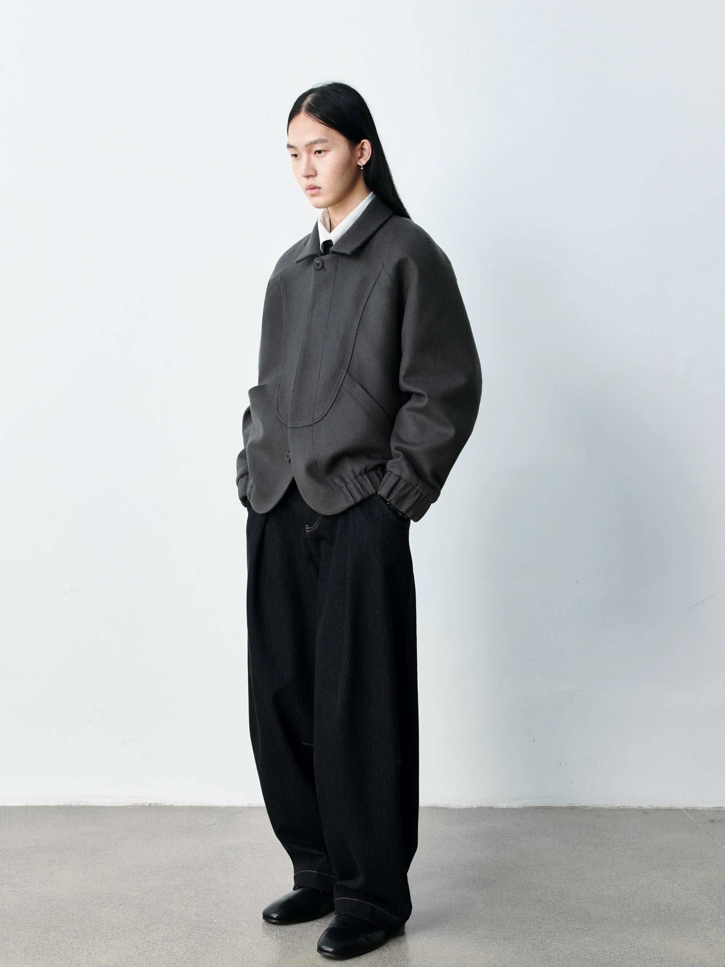 High-Count Wool Jacket