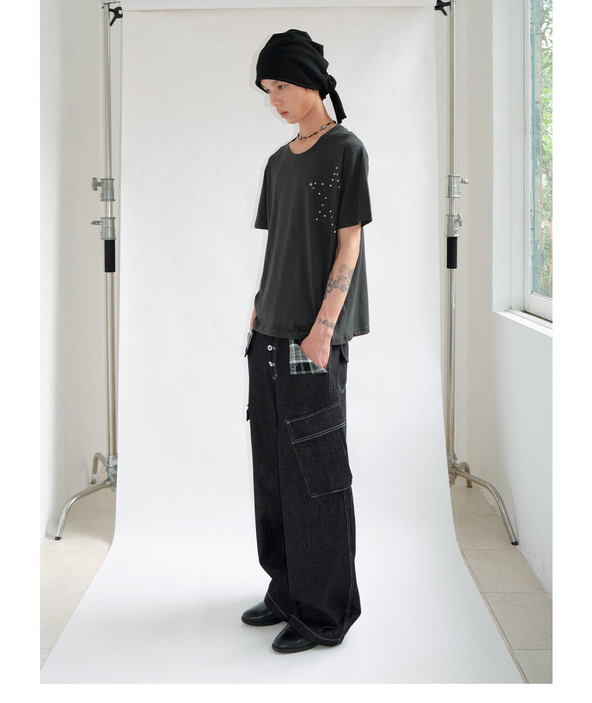 Studs Short Sleeve T-Shirt