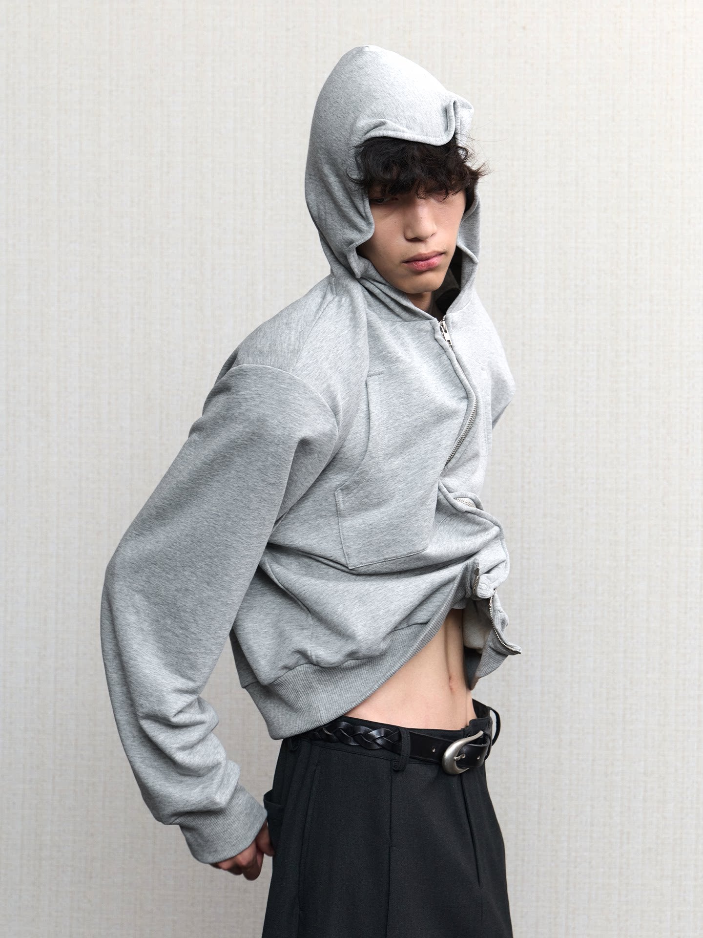 Strength Metal Wire Hoodie