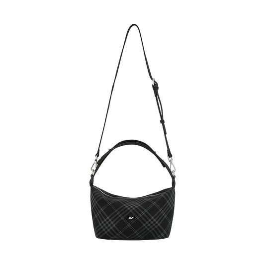 Felt Check Hand Bag