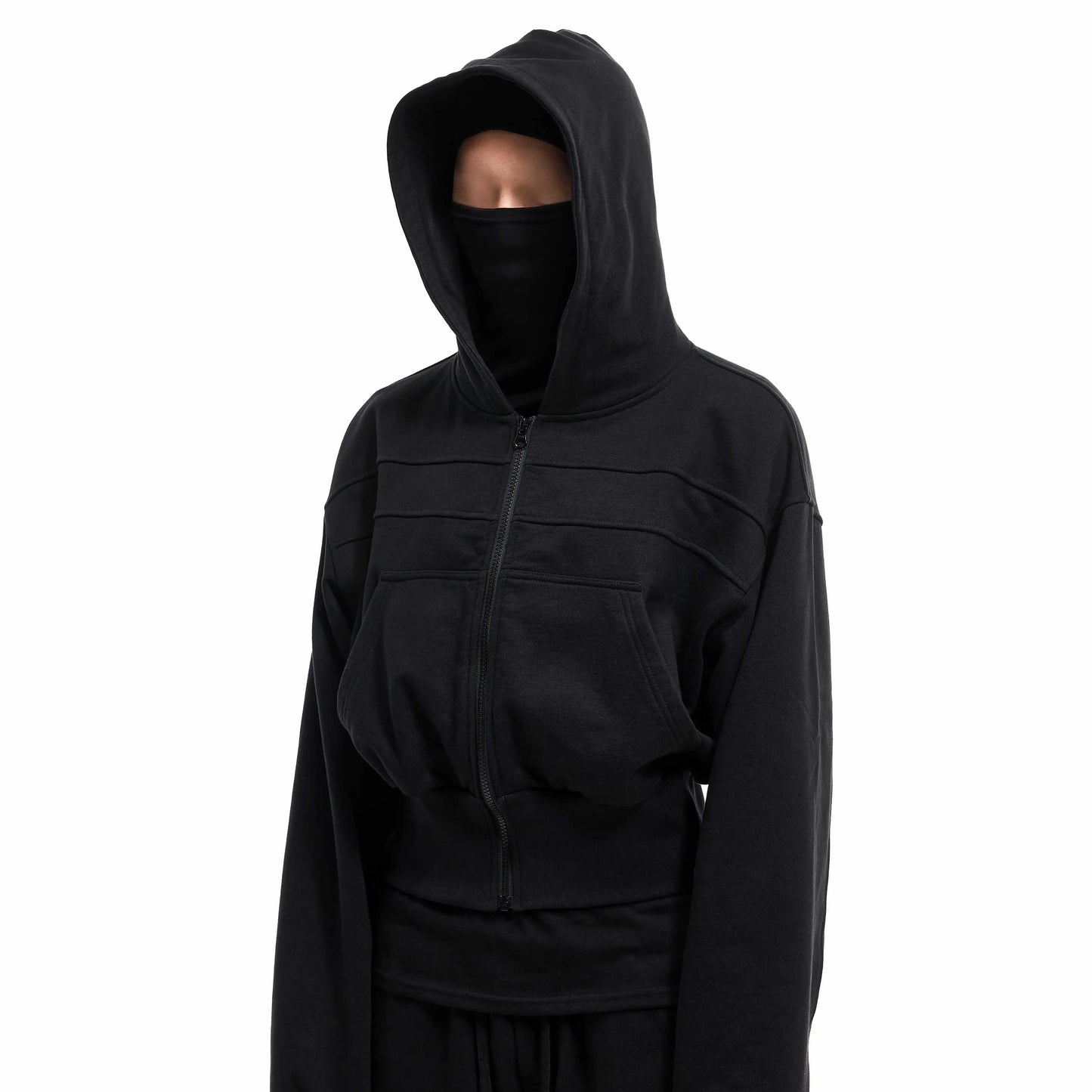 Versatile Cropped Hoodie