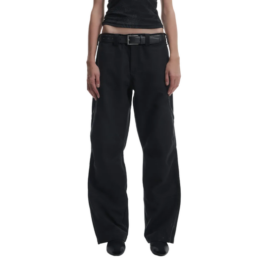 3D patchwork cargo pants