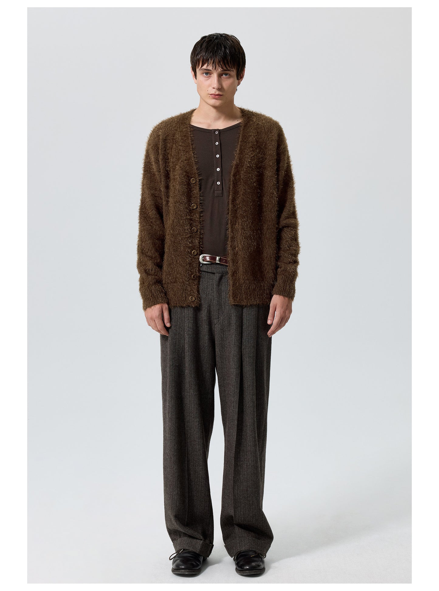 Wool Lazy Cardigan