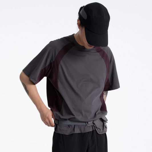 Panelled Short Sleeve T-shirt