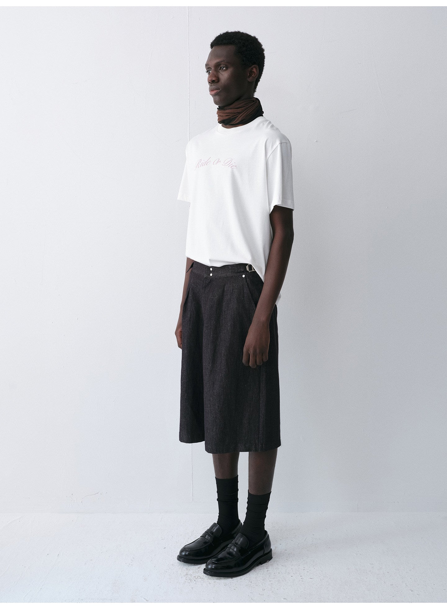 Double Pleated Shorts