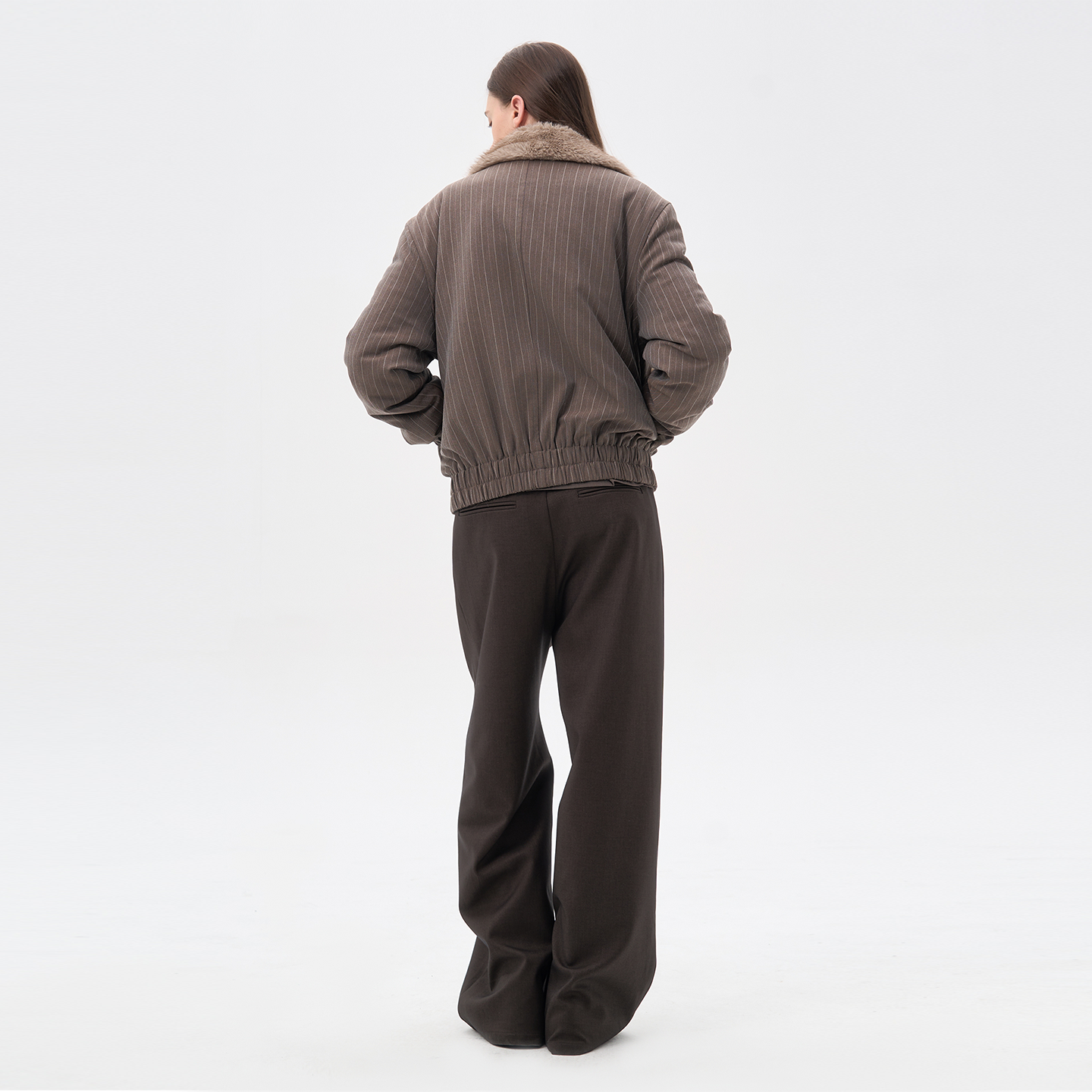 Striped Padded Jackets