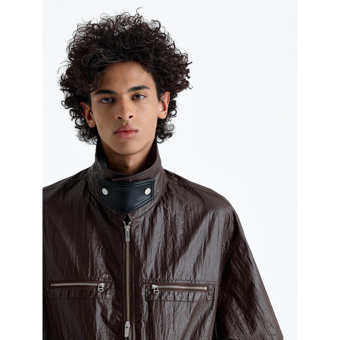 PU-coated Safari Jacket