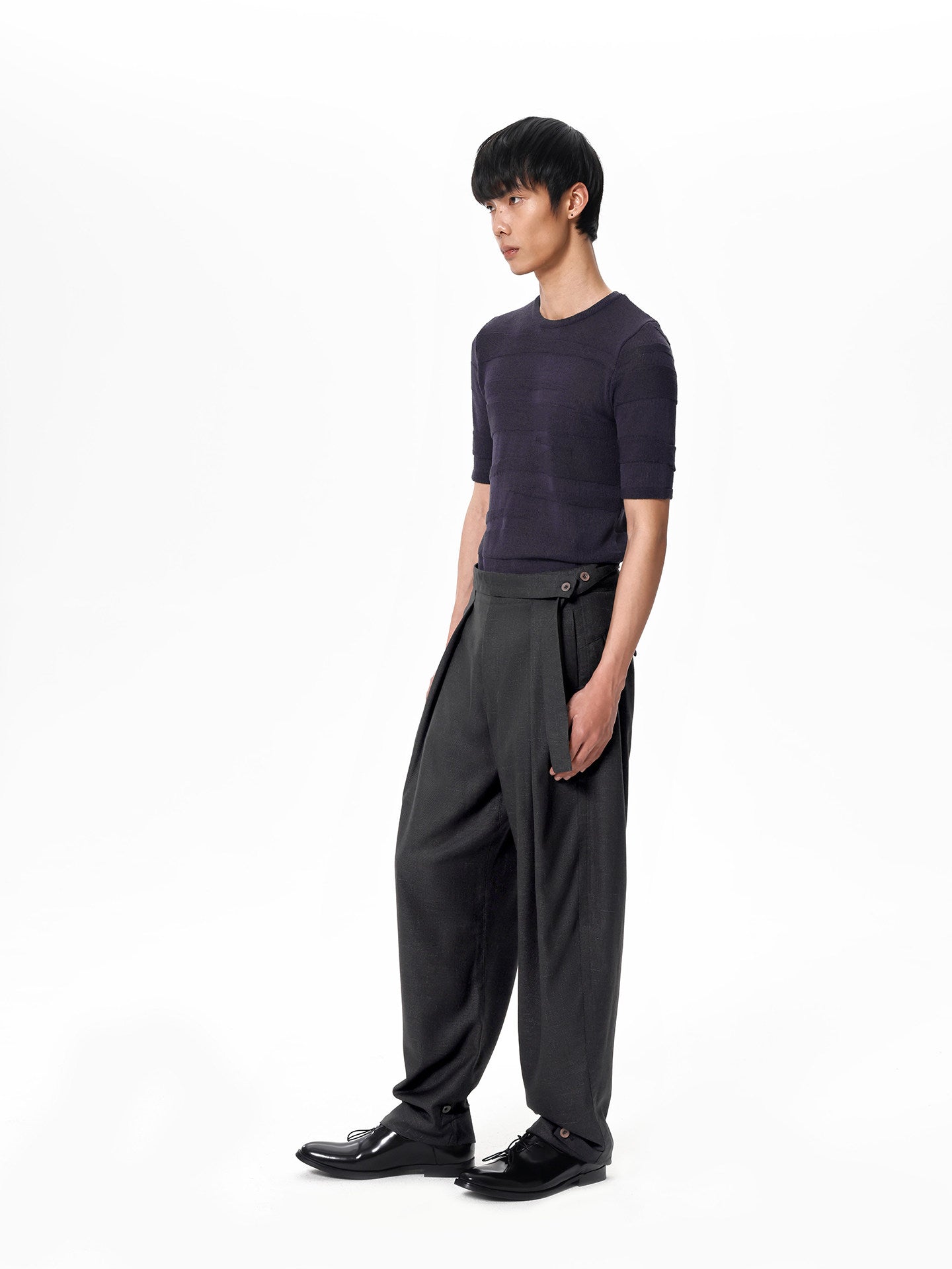 'Taglio' Drape Trousers