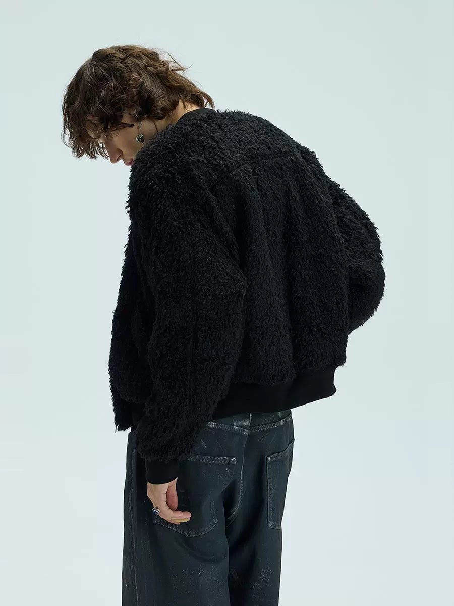 Fur Bomber Heavy Padded jacket