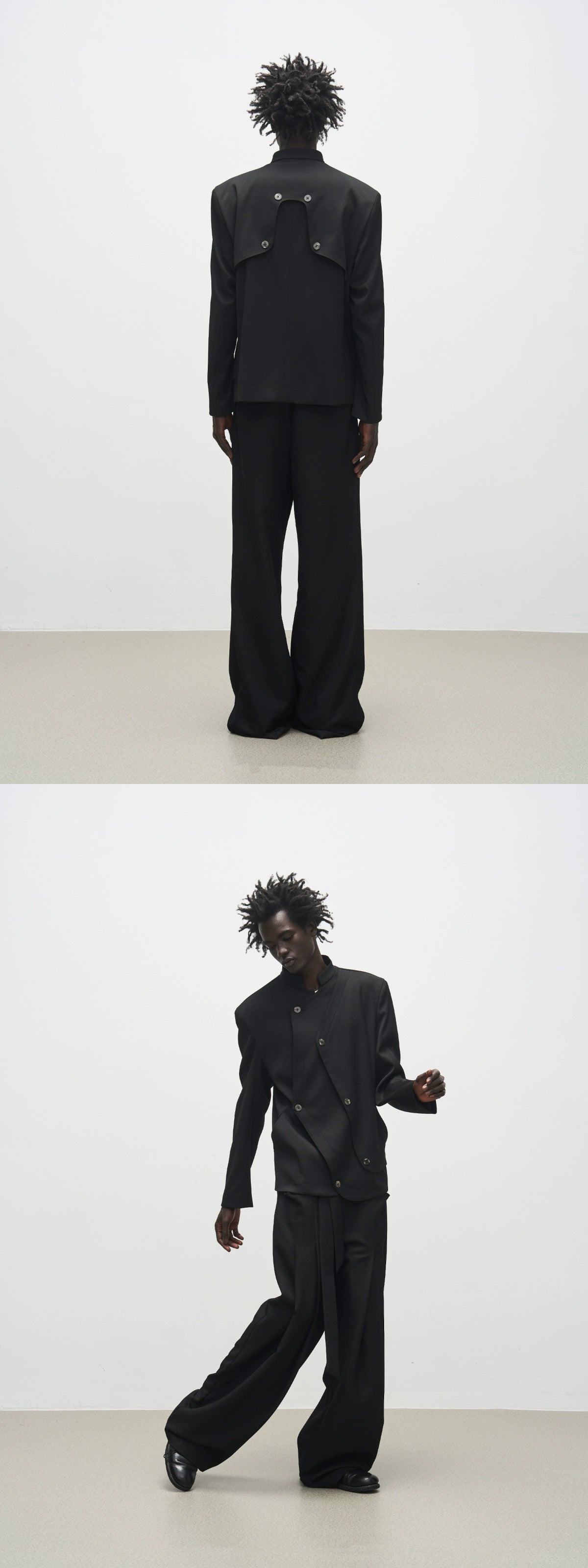 Wrapped Wide-leg Trouser