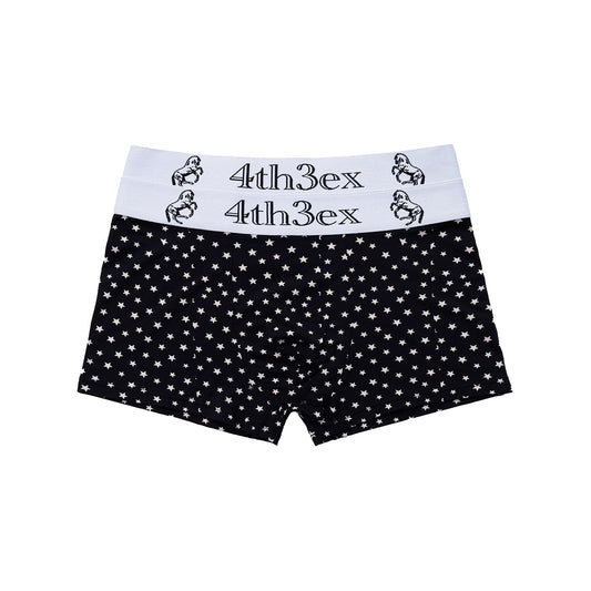 Polka Dot Double Waist Boxers