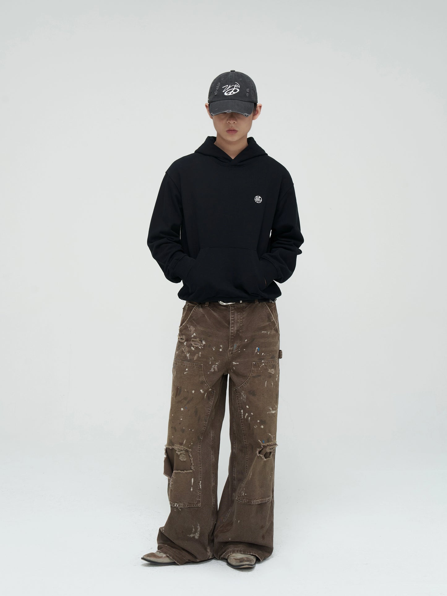 Vintage Washed Garment Dye Cargo Pants
