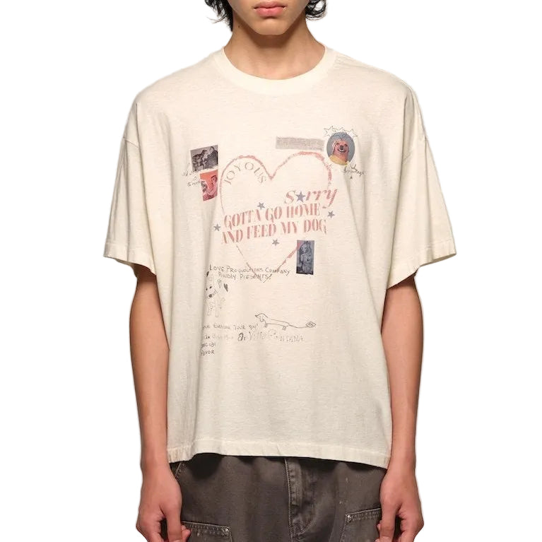 WALK MY DOG* Vintage distressed short sleeve t-shirt