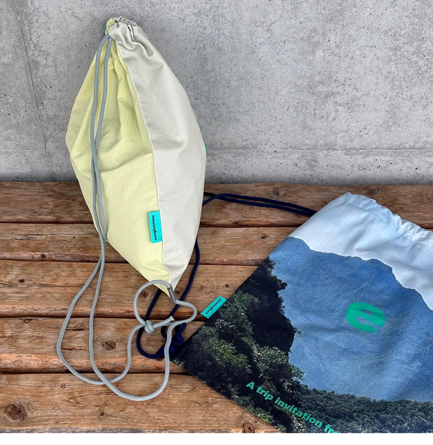 IE printed Nylon drawstring knapsack – Verist