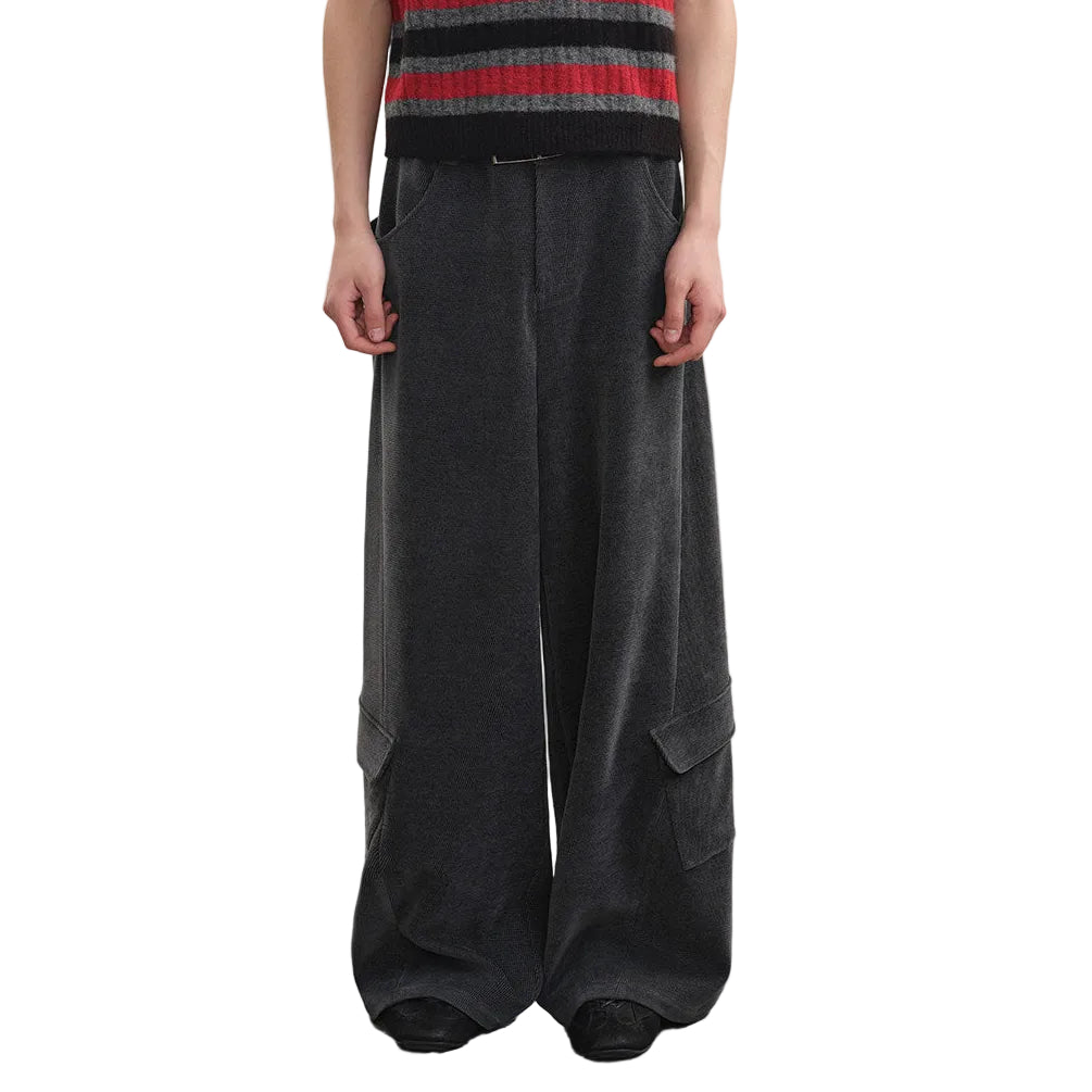 Twill Corduroy loose Pants