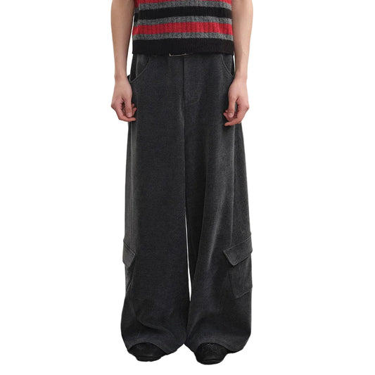 Twill Corduroy loose Pants